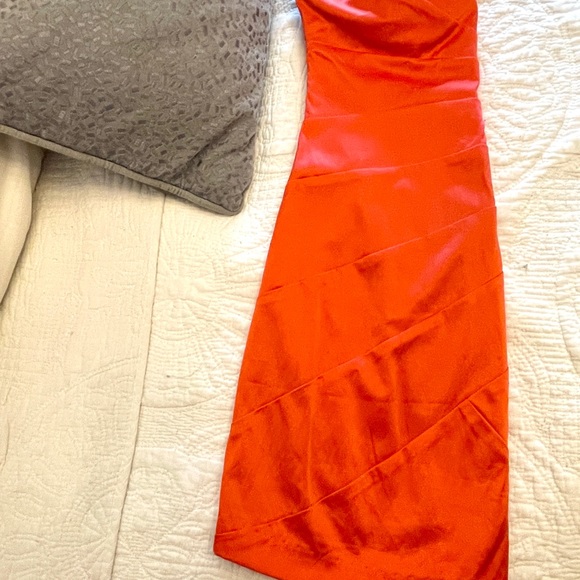 Strapless Cocktail Dress with Beaded Details - Picture 2 of 6